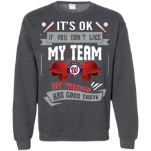 Load image into Gallery viewer, Funny Shirt For Washington Nationals Fans Sweatshirt