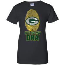 Load image into Gallery viewer, Packers Football It Is In My Dna T-Shirt For Women