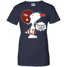 Load image into Gallery viewer, This Is For All U Stanford Cardinal Haters Snoopy T-Shirt For Women