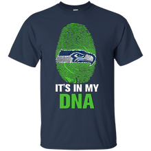 Load image into Gallery viewer, Seahawks Football It Is In My Dna T - Shirt For Men