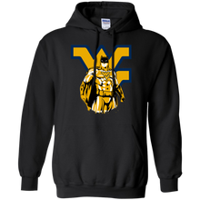Load image into Gallery viewer, West Virginia Football Batman Hoodie Shirt
