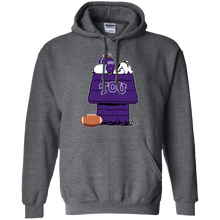 Load image into Gallery viewer, Tcu Horned Frogs Snoopy And Woodstock Waiting For Football Season Hoodie Shirt