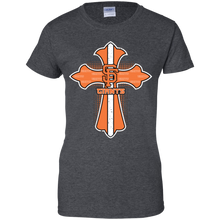 Load image into Gallery viewer, Cross Shirt For Jesus And San Francisco Giants Fans T-Shirt For Women