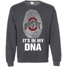 Load image into Gallery viewer, Ohio State Buckeyes Football It Is In My Dna Sweatshirt