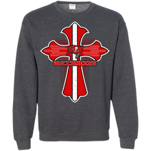 Load image into Gallery viewer, Cross Shirt For Jesus And Tampa Bay Buccaneers Fans Sweatshirt