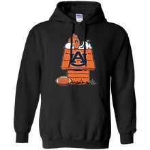 Load image into Gallery viewer, Auburn Tigers Snoopy And Woodstock Waiting For Football Season Hoodie Shirt