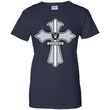 Load image into Gallery viewer, Cross Shirt For Jesus And Oakland Raiders Fans T-Shirt For Women