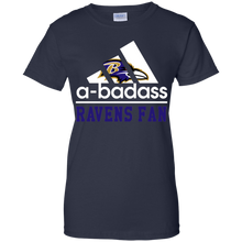 Load image into Gallery viewer, Baltimore Ravens Cool Shirt For Fan T-Shirt For Women