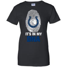Load image into Gallery viewer, Colts Football It Is In My Dna T-Shirt For Women