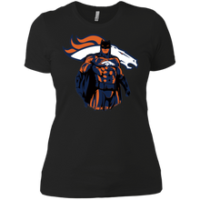 Load image into Gallery viewer, Broncos Football Batman T-Shirt For Women