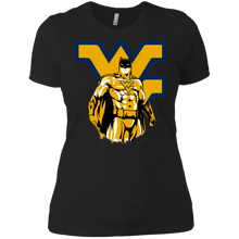 Load image into Gallery viewer, West Virginia Football Batman T-Shirt For Women