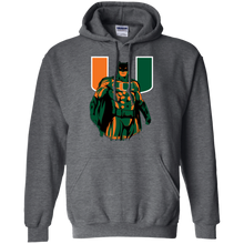 Load image into Gallery viewer, Hurricanes Football Batman Hoodie Shirt