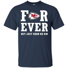 Load image into Gallery viewer, Kansas City Chiefs For Ever Shirt For Fans T - Shirt For Men