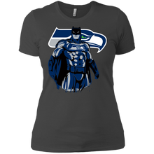 Load image into Gallery viewer, Seahawks Football Batman T-Shirt For Women