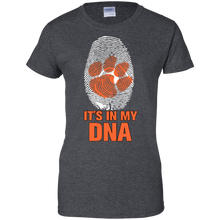 Load image into Gallery viewer, Clemson Tigers Football It Is In My Dna T-Shirt For Women