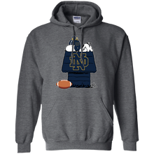 Load image into Gallery viewer, Notre Dame Fighting Irish Snoopy And Woodstock Waiting For Football Season Hoodie Shirt