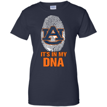 Load image into Gallery viewer, Auburn Tigers Football It Is In My Dna T-Shirt For Women