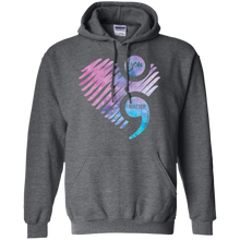 Load image into Gallery viewer, You Matter Don't Let Your Story End Semicolon Hoodie Shirt