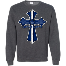 Load image into Gallery viewer, Cross Shirt For Jesus And Toronto Maple Leafs Fans Sweatshirt