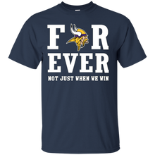Load image into Gallery viewer, Minnesota Vikings For Ever Shirt For Fans T - Shirt For Men