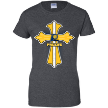 Load image into Gallery viewer, Cross Shirt For Jesus And Indiana Pacers Fans T-Shirt For Women