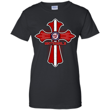 Load image into Gallery viewer, Cross Shirt For Jesus And Washington Nationals Fans T-Shirt For Women