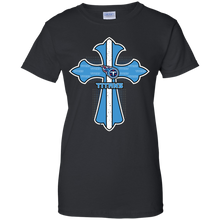 Load image into Gallery viewer, Cross Shirt For Jesus And Tennessee Titans Fans T-Shirt For Women