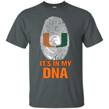 Load image into Gallery viewer, Miami Hurricanes Football It Is In My Dna T - Shirt For Men