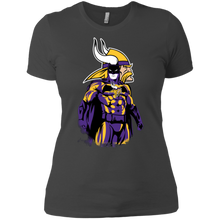 Load image into Gallery viewer, Vikings Football Batman T-Shirt For Women