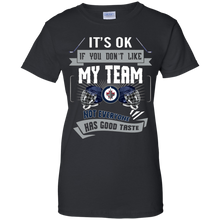 Load image into Gallery viewer, Funny Shirt For Winnipeg Jets Fans T-Shirt For Women