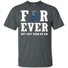 Load image into Gallery viewer, Kansas City Royals For Ever Shirt For Fans T - Shirt For Men