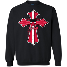 Load image into Gallery viewer, Cross Shirt For Jesus And Chicago Bulls Fans Sweatshirt