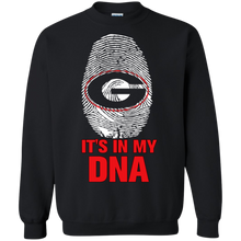 Load image into Gallery viewer, Georgia Bulldogs Football It Is In My Dna Sweatshirt