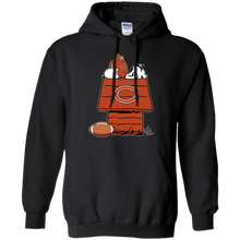 Load image into Gallery viewer, Chicago Bears Snoopy And Woodstock Waiting For Football Season Hoodie Shirt