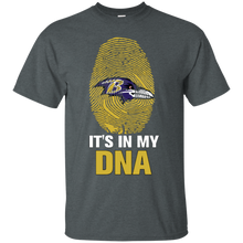 Load image into Gallery viewer, Ravens Football It Is In My Dna T - Shirt For Men