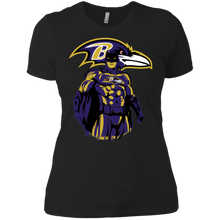 Load image into Gallery viewer, Ravens Football Batman T-Shirt For Women