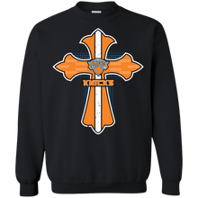 Load image into Gallery viewer, Cross Shirt For Jesus And New York Knicks Fans Sweatshirt