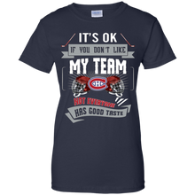 Load image into Gallery viewer, Funny Shirt For Montreal Canadiens Fans T-Shirt For Women