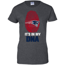 Load image into Gallery viewer, Patriots Football It Is In My Dna T-Shirt For Women