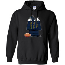 Load image into Gallery viewer, Notre Dame Fighting Irish Snoopy And Woodstock Waiting For Football Season Hoodie Shirt