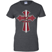 Load image into Gallery viewer, Cross Shirt For Jesus And Arizona Coyotes Fans T-Shirt For Women