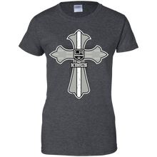 Load image into Gallery viewer, Cross Shirt For Jesus And Los Angeles Kings Fans T-Shirt For Women
