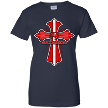 Load image into Gallery viewer, Cross Shirt For Jesus And Tampa Bay Buccaneers Fans T-Shirt For Women