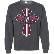 Load image into Gallery viewer, Cross Shirt For Jesus And Colorado Avalanche Fans Sweatshirt