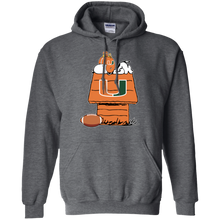 Load image into Gallery viewer, Miami Hurricanes Snoopy And Woodstock Waiting For Football Season Hoodie Shirt
