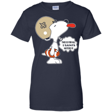 Load image into Gallery viewer, This Is For All U New Orleans Saints Haters Snoopy T-Shirt For Women