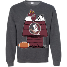 Load image into Gallery viewer, Florida State Seminoles Snoopy And Woodstock Waiting For Football Season Sweatshirt