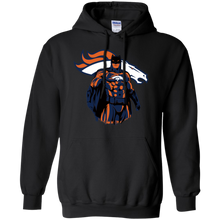 Load image into Gallery viewer, Broncos Football Batman Hoodie Shirt
