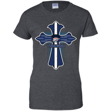 Load image into Gallery viewer, Cross Shirt For Jesus And Oklahoma City Thunder Fans T-Shirt For Women
