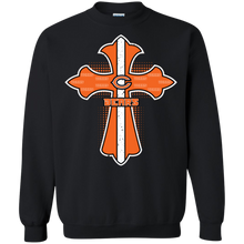 Load image into Gallery viewer, Cross Shirt For Jesus And Chicago Bears Fans Sweatshirt